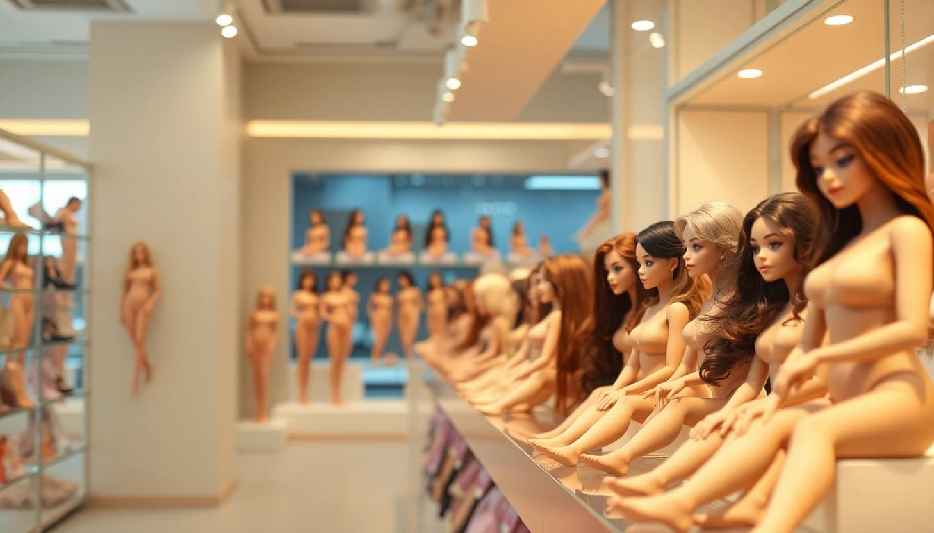 Besuchen Sie den einzigartigen silicone love doll store mit einer Vielfalt an realistischen Silikondolls.