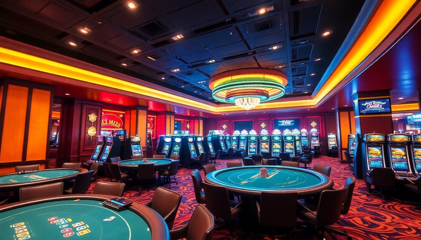 Experience the excitement of casino online schweiz with engaging gameplay and vibrant slot machines.