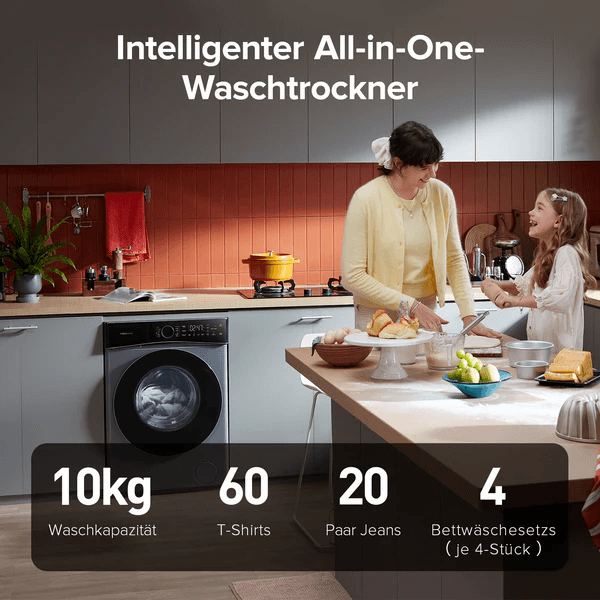 Waschmaschine mit Trockner: Die perfekte Lösung für platzsparendes Waschen und Trocknen