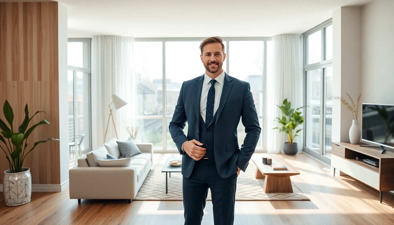 Immobilienmakler Frankfurt Riedberg präsentiert eine moderne Wohnung mit hellem, einladendem Ambiente.