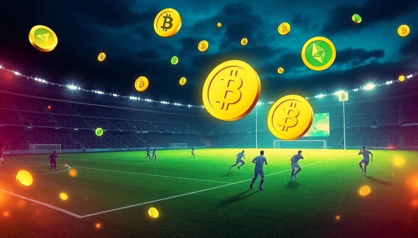 Experience the thrill of crypto sports betting with exciting plays and dynamic athletes.