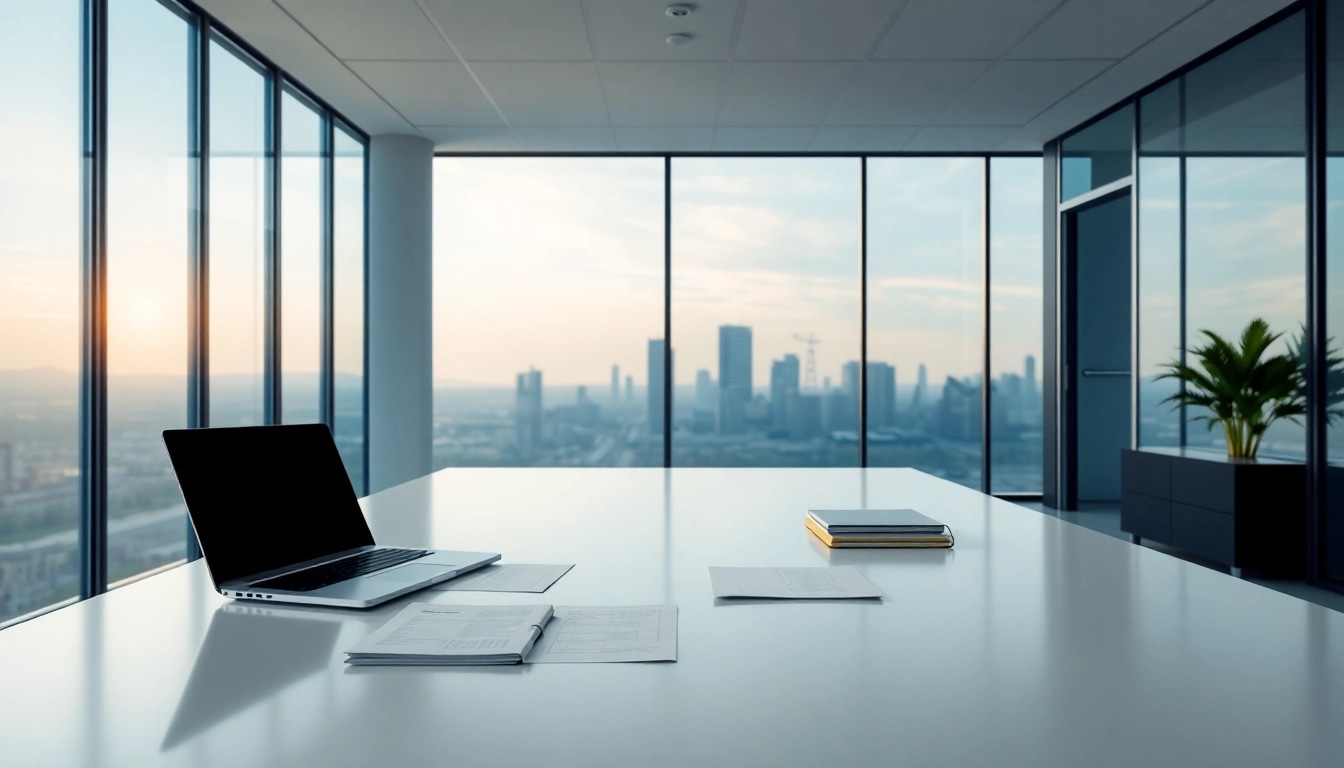 Professional office space in Stuttgart focusing on efficient Inkasso Stuttgart services.