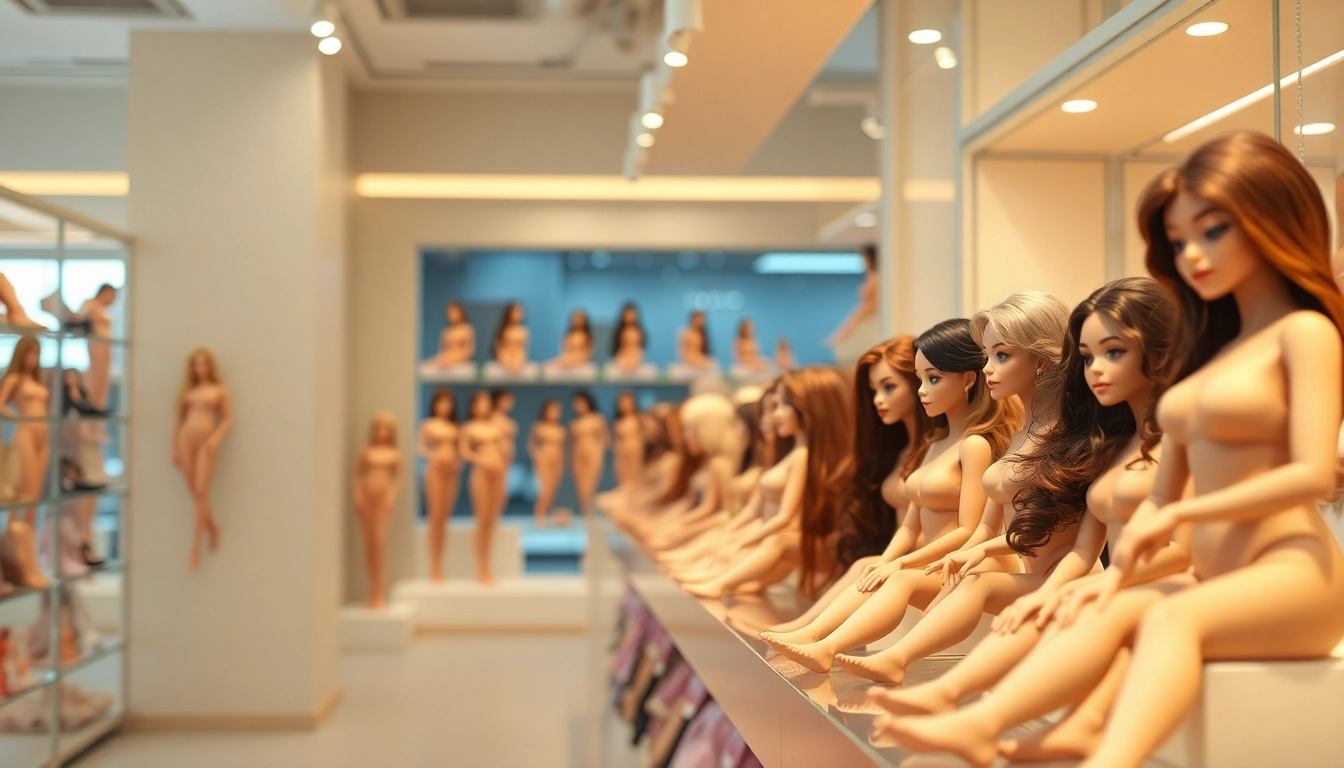 Besuchen Sie den einzigartigen silicone love doll store mit einer Vielfalt an realistischen Silikondolls.