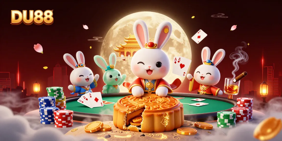 Join DU88 for exciting poker opportunities with vibrant characters and casino elements.