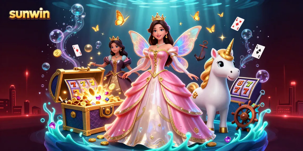 Play exciting casino games at Sunwin with vibrant visuals and engaging characters.