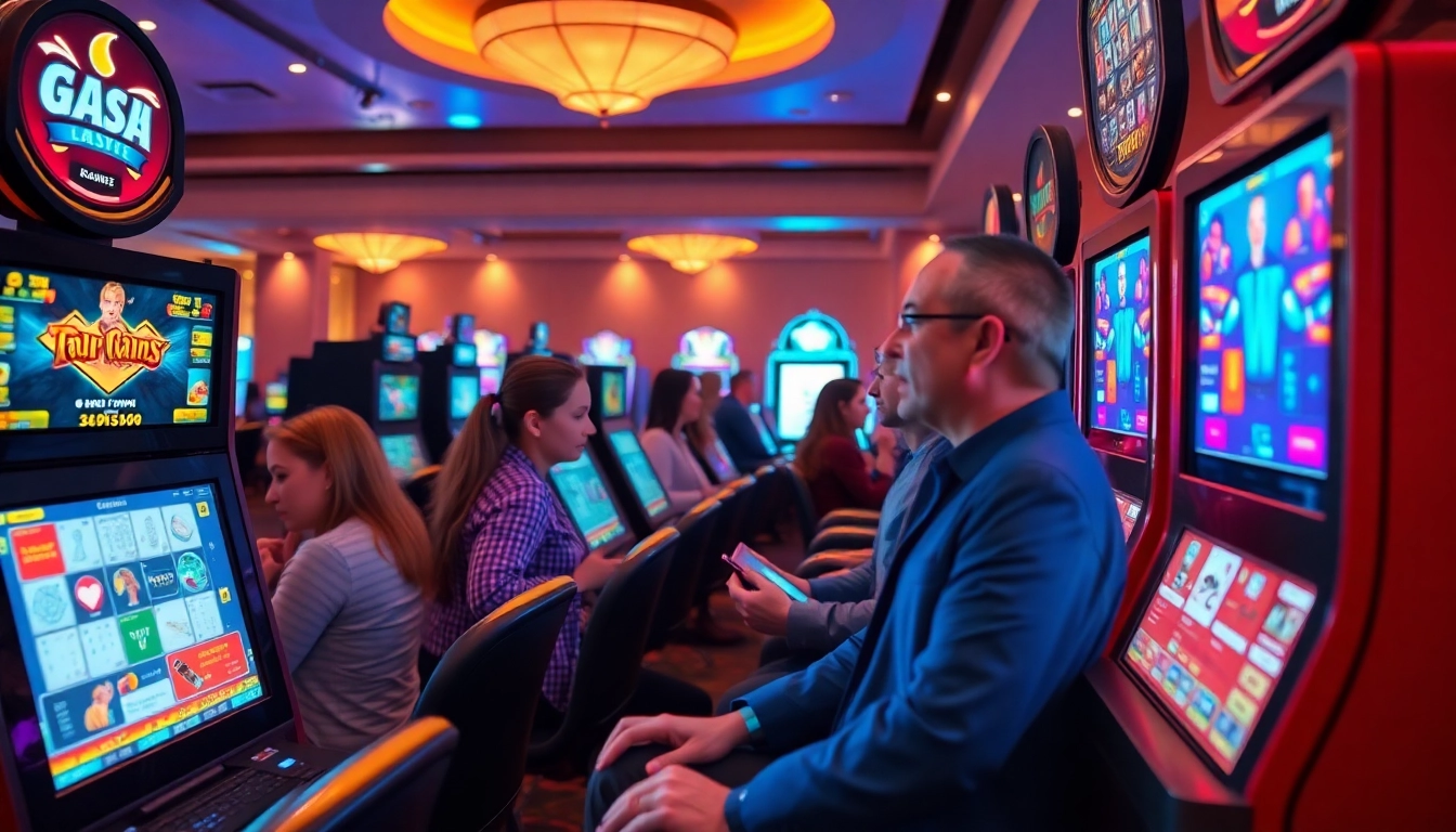 Experience thrilling games at Online Casinos featuring live dealers and vibrant interfaces.