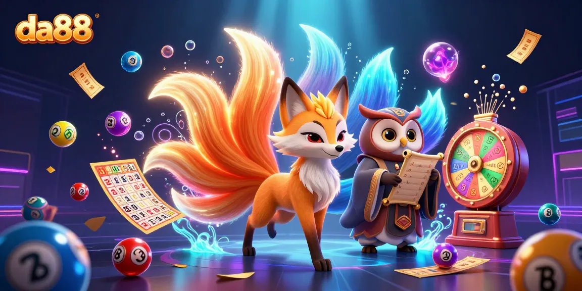 Experience thrilling moments at da88 with vibrant lottery elements and enchanting characters.