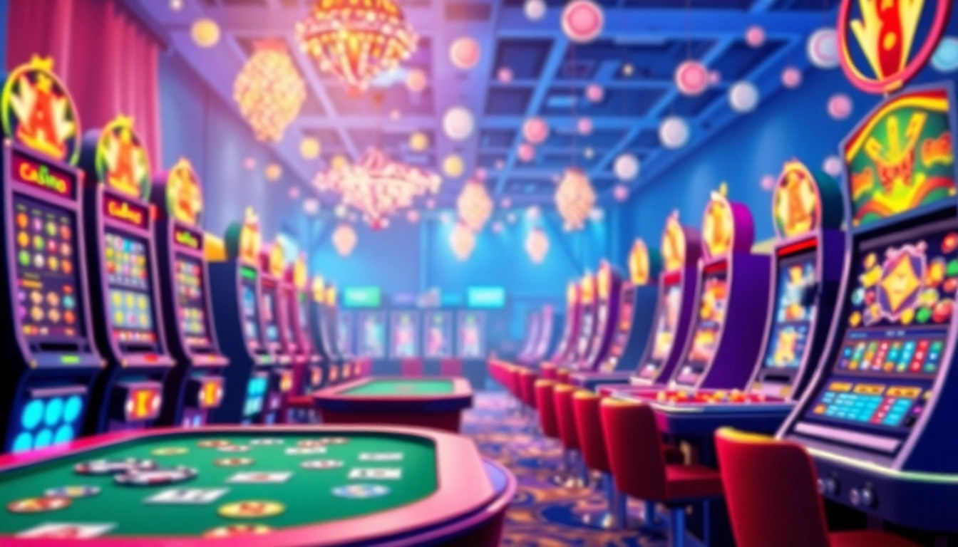 Get the latest online casino bonus offers and discover thrilling gaming experiences with vibrant visuals.