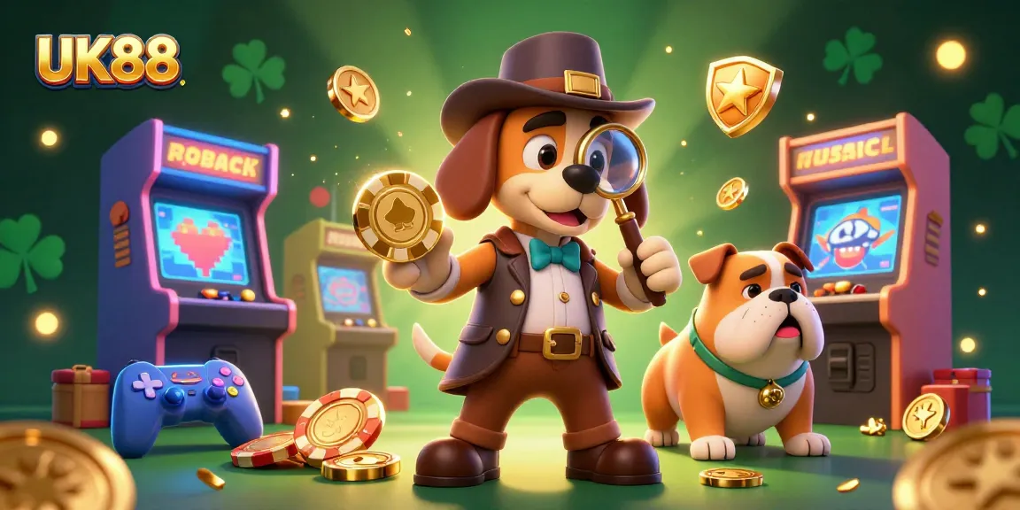 Engage with UK88's thrilling golden poker chip mystery adventure featuring entertaining game elements.