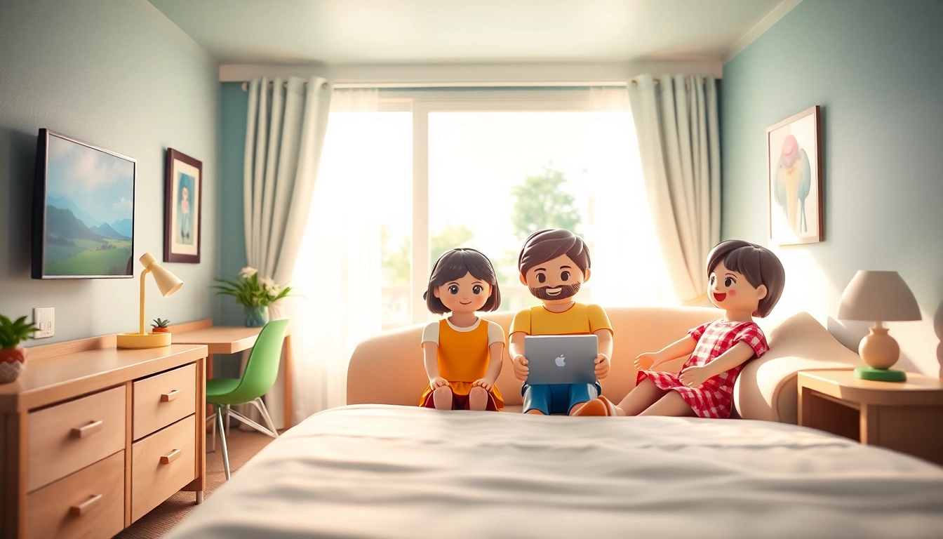 Entdecken Sie das fantastische Familienhotel Playmobil Funpark mit einem fröhlichen, bunter Spielzimmer-Atmosphäre für Kinder.