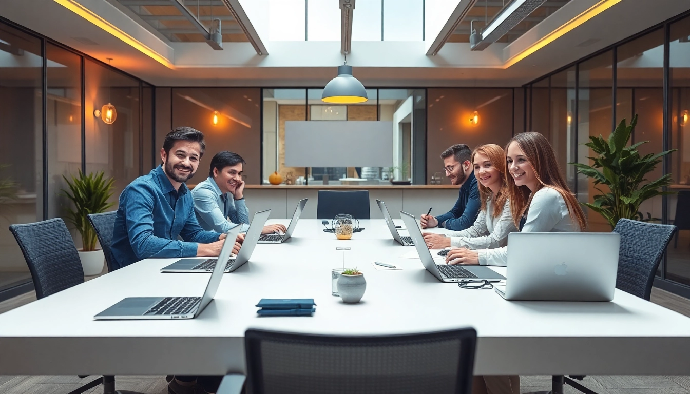 Stellenangebote in einem modernen Büro, wo motivierte Mitarbeiter kreativ zusammenarbeiten und neue Ideen entwickeln.