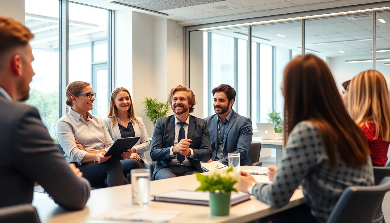 HR Change Management Workshop mit aktiven Teilnehmern in einem modernen Büro für effektive Mitarbeiterschulung.