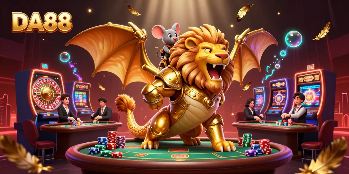 Experience thrilling gameplay at DA88 with vibrant live casino action and dynamic characters.
