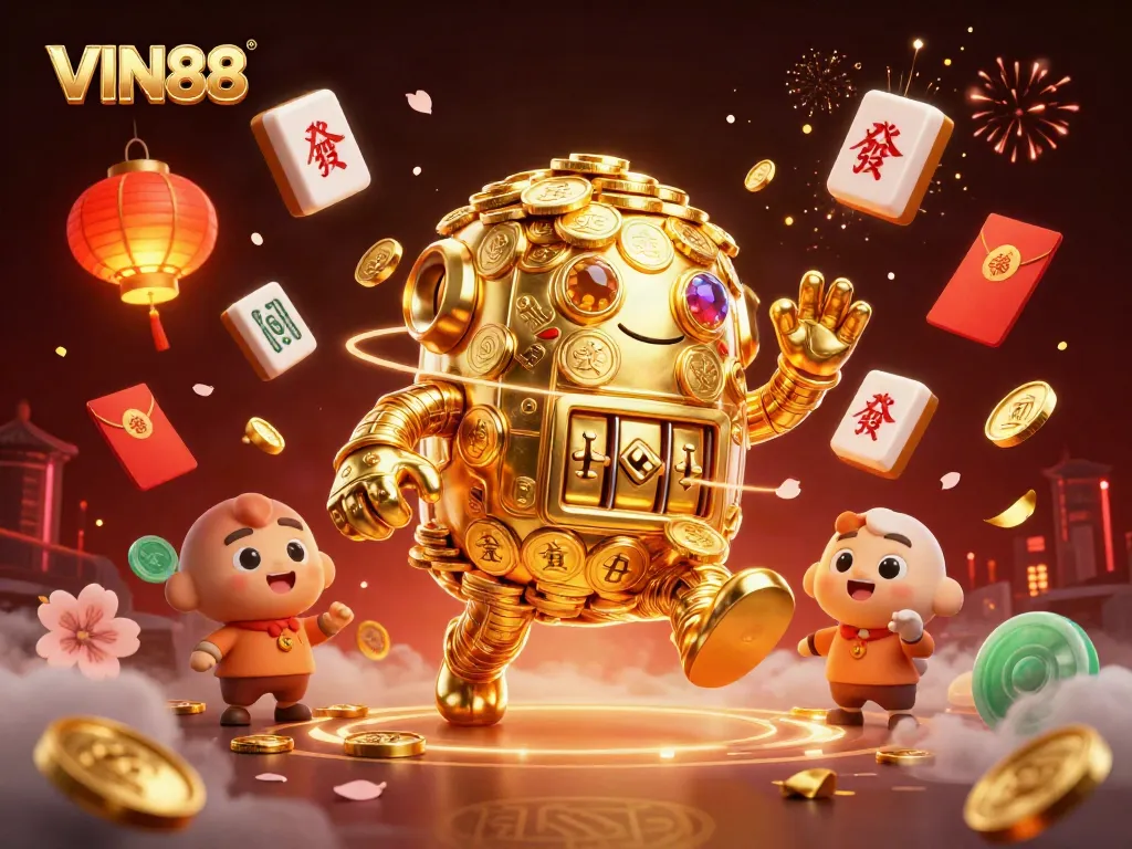 Experience the excitement of winning at VIN88 with compelling games and dynamic 3D illustrations.