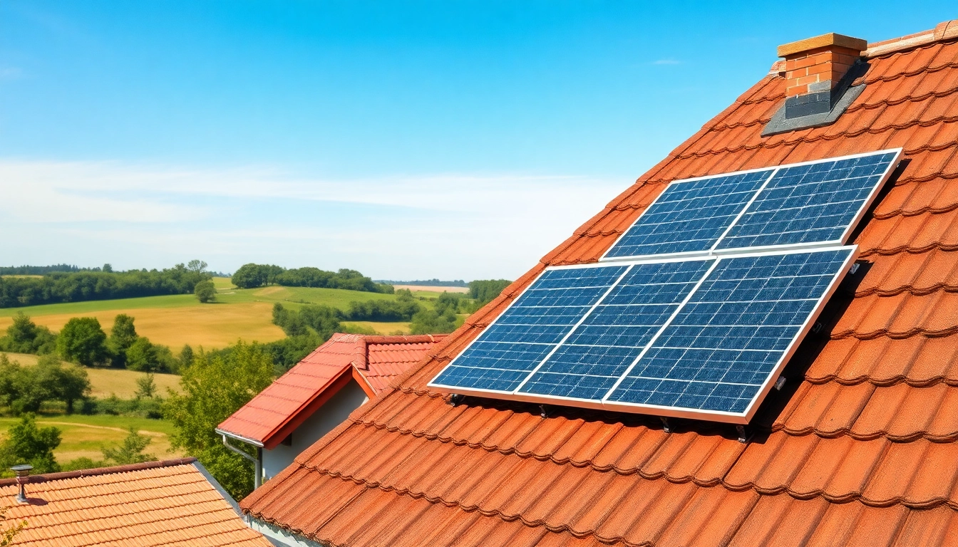 Entdecken Sie günstige Solarmodule kaufen für nachhaltige Energie in sonnigen Landschaften.