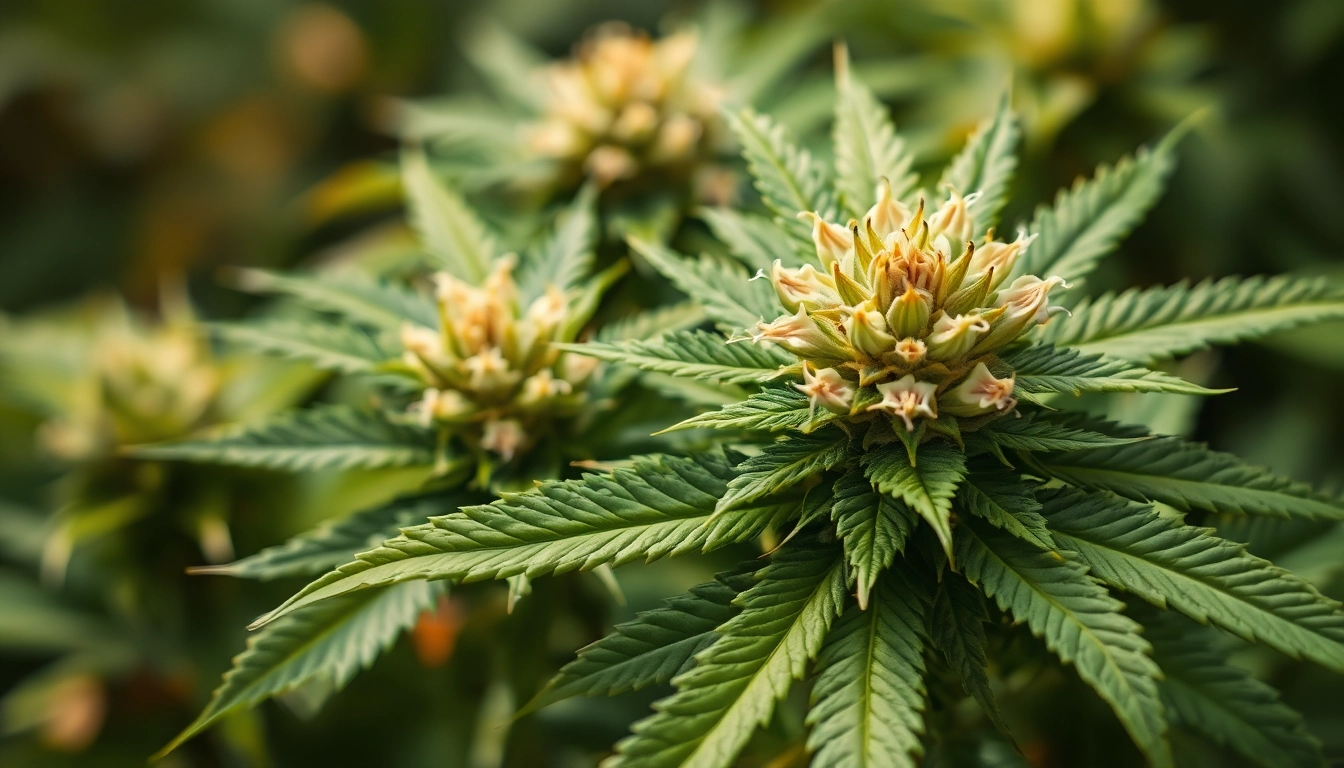 THCA-reiche frische Cannabisblüten in Nahaufnahme mit lebendigen Farben und Texturen.