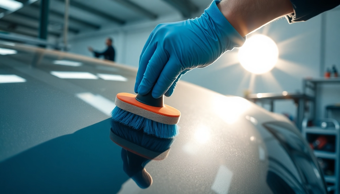 Professionelle Reparatur von Leasing Schäden beheben München mit Fokus auf Fahrzeuglack.