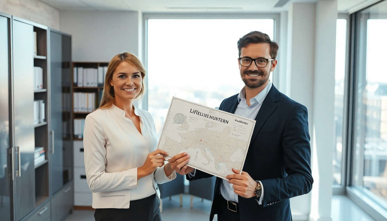 Headhunter Erfurt berät Führungskräfte professionell in einem modernen Büro.