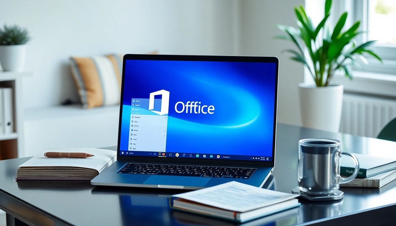 Nutzen Sie den Office 2024 Download, um auf Ihrem Laptop die neuesten Funktionen von Microsoft Office zu entdecken.