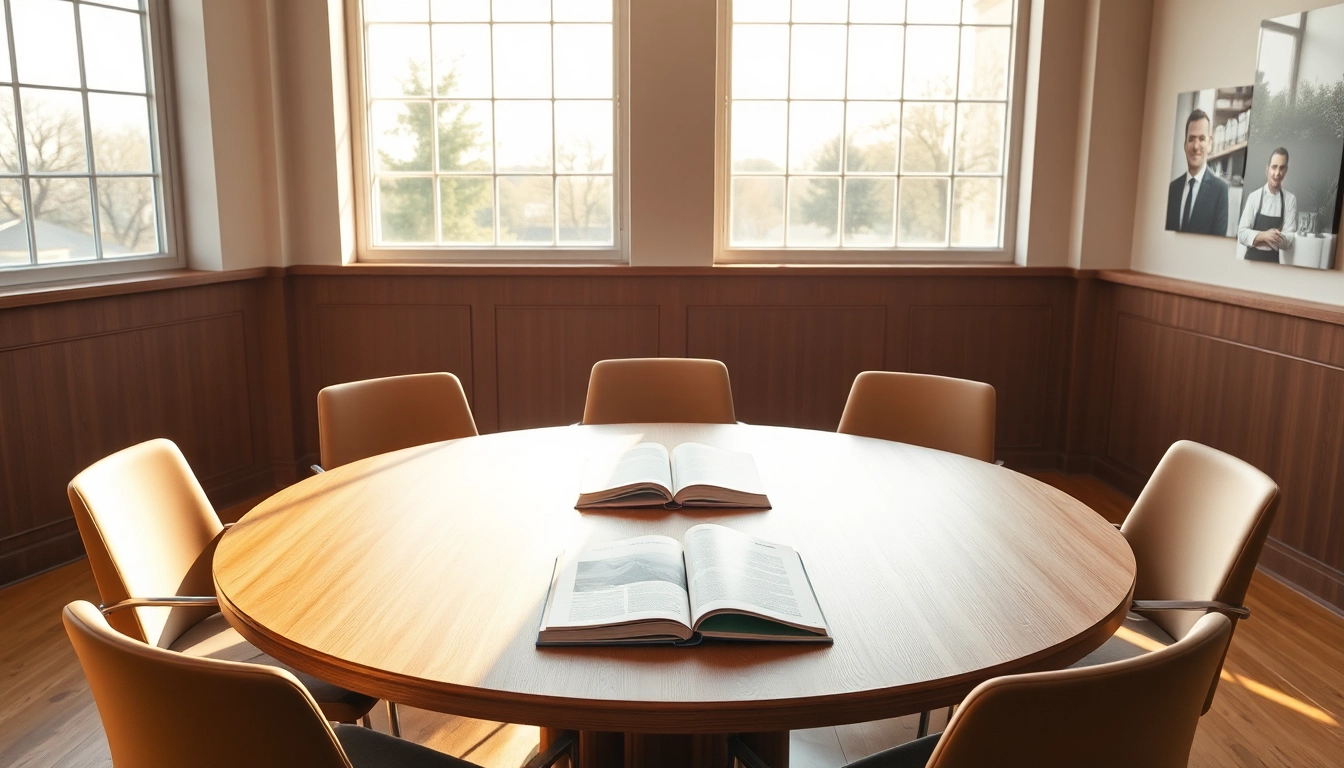 Headhunter Gastronomie unterstützt in einem eleganten Konferenzraum bei der Rekrutierung erstklassiger Gastronomie-Fachkräfte.