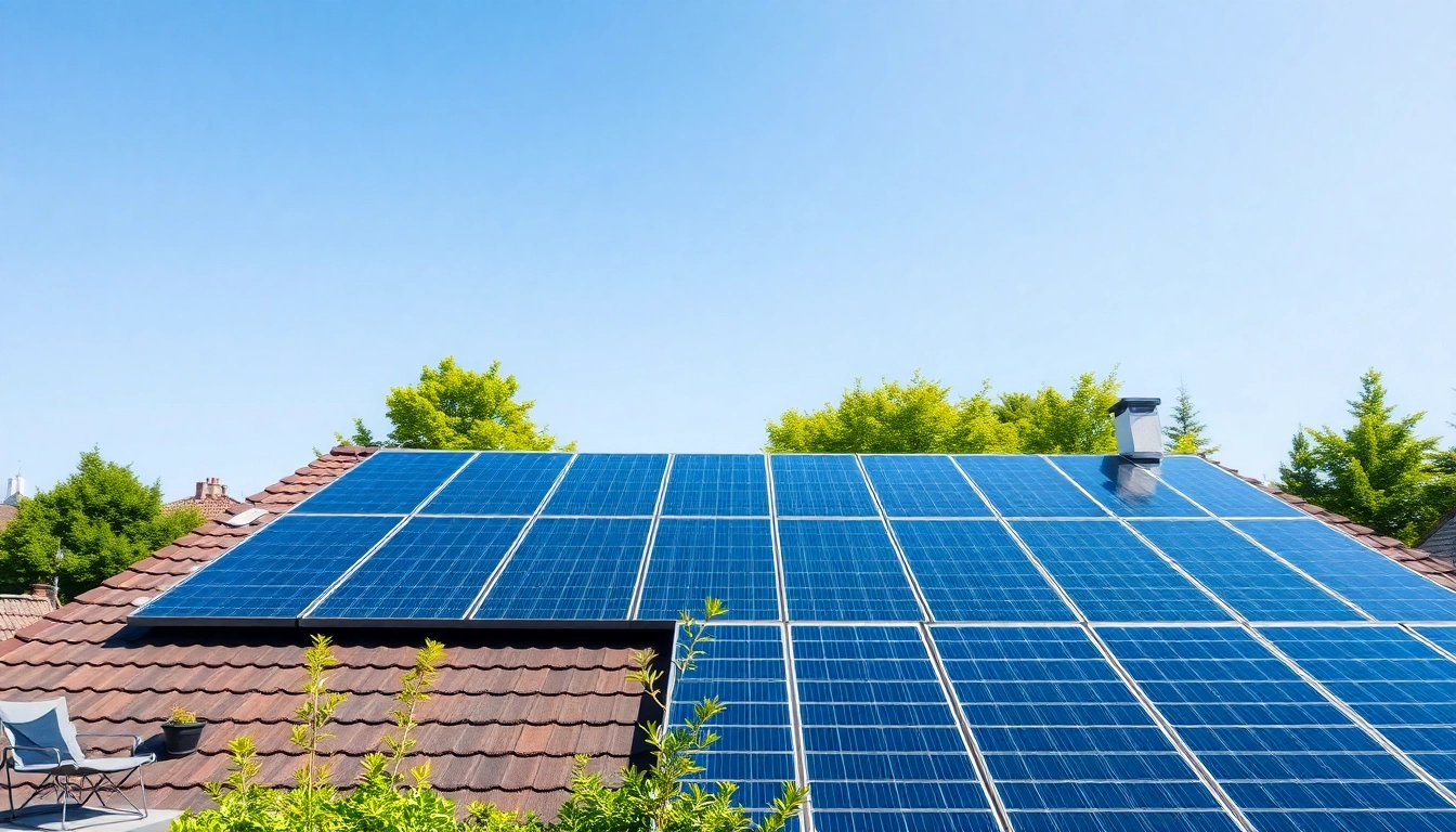 Photovoltaikanlage Kaufen Wien für umweltfreundliche Energieerzeugung auf einem Wohnhaus.