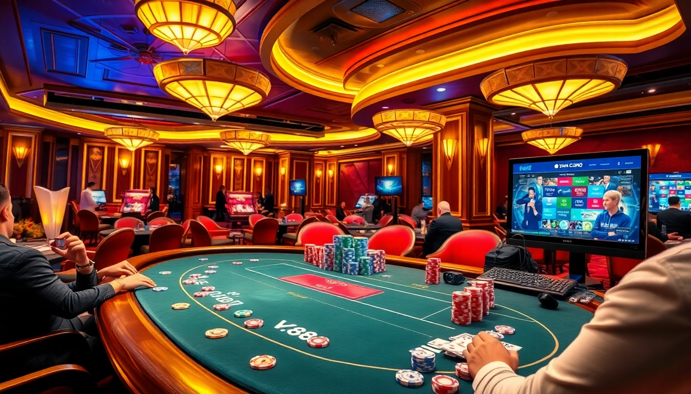Experience the excitement at trang chủ uu88 with vibrant casino games and poker action.